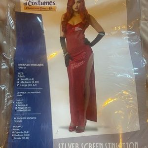 Jessica Rabbit costume - size large